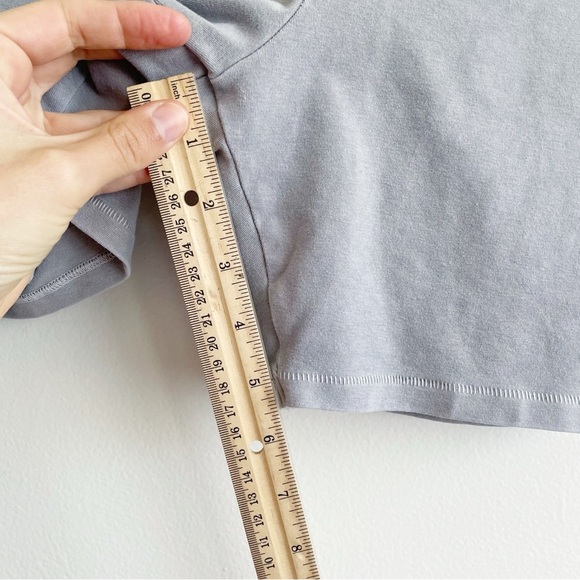 SKIMS Outdoor Bike Shorts in Ash grey size small high rise lounge stretchy comfy - Picture 11 of 12